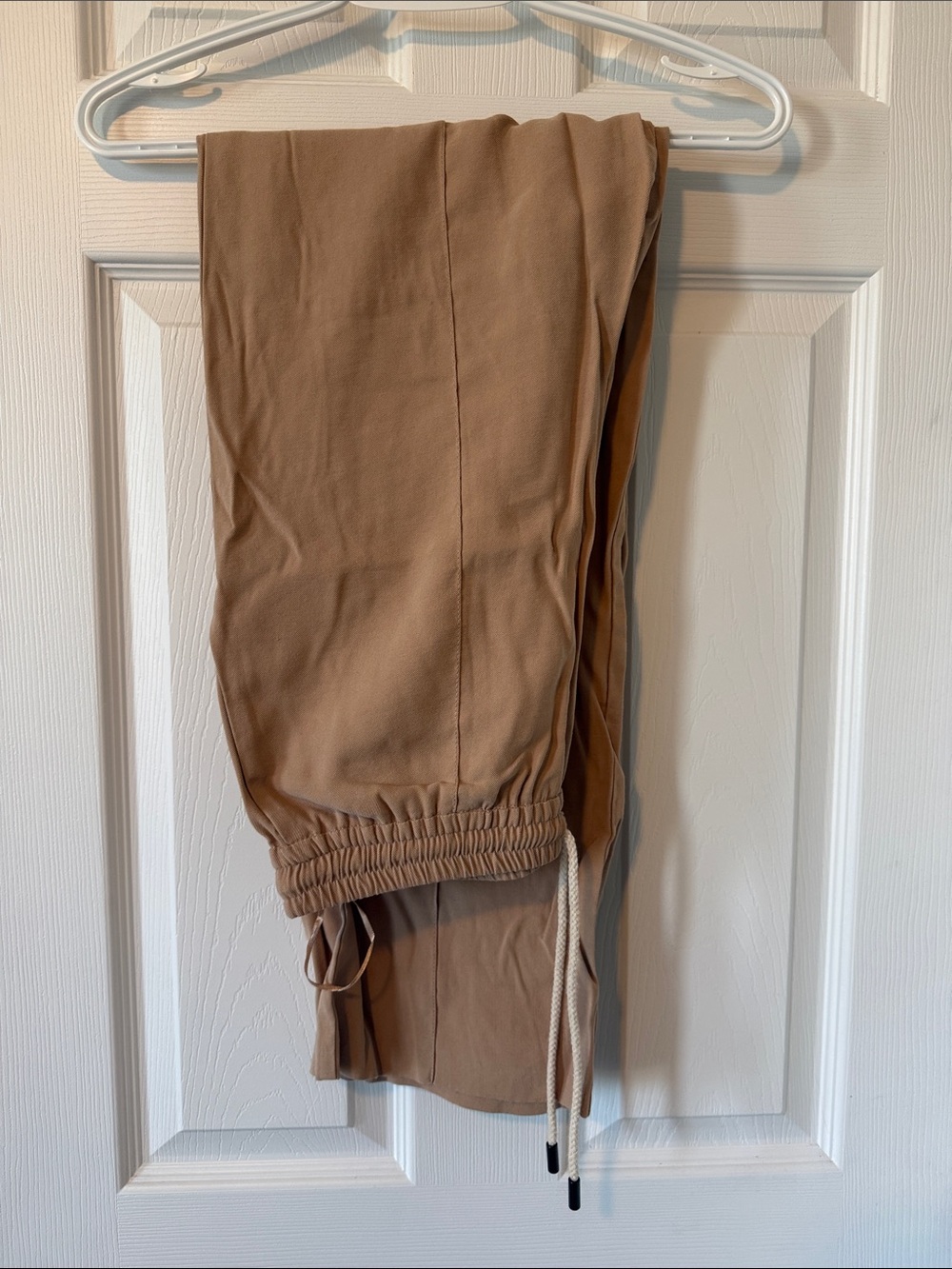 Topshop Taupe Drawstring Jogger Trousers